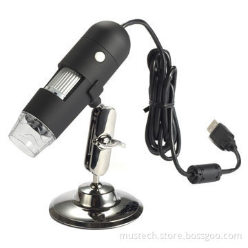 8 LED light source 2MP, 200x digital microscope, can work on computer by USB